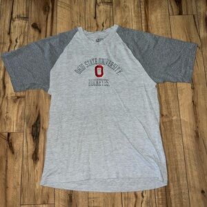 Gray ohio state tee
